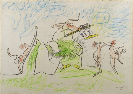 Roberto Matta (Santiago del Cile 1911 - Civitavecchia...