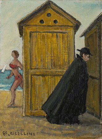 Gianfilippo Usellini (Milano 1903 - Arona 1971)&quot;Senza titolo&quot; 1953...