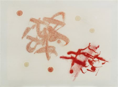 Giulio Turcato (Mantova 1912 - Roma 1995)&quot;Cangiante&quot; olio e...