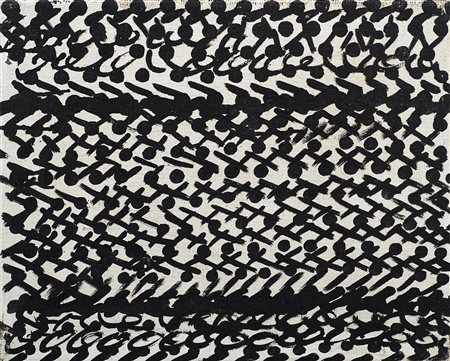 Gastone Biggi (Roma 1925 - Tordenaso 2014)&quot;Continuo 3&quot; 1962 pittura...