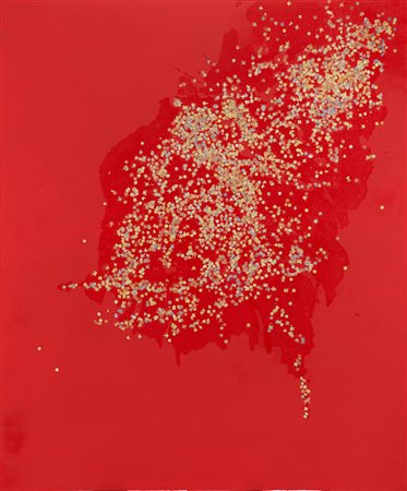 Tano Festa (Roma 1938 - 1987)&quot;Coriandolo&quot; 1985-86 acrilico e...