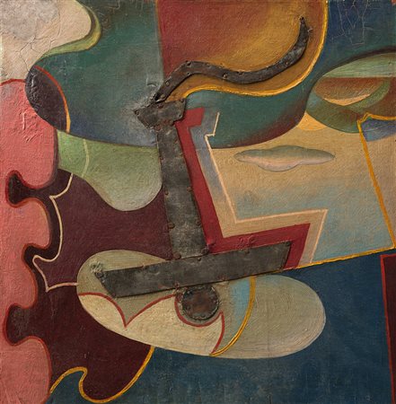 Giulio D'Anna (Villarosa 1908 - Messina 1978)&quot;Aeropittura +...