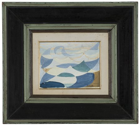 Giacomo Balla (Torino 1871 - Roma 1958)&quot;Luci di velocit&agrave;&quot;...