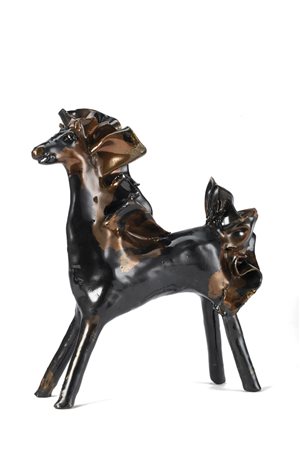 Fausto Melotti (Rovereto 1901 - Milano 1986)&quot;Cavallino&quot; 1960 ca....