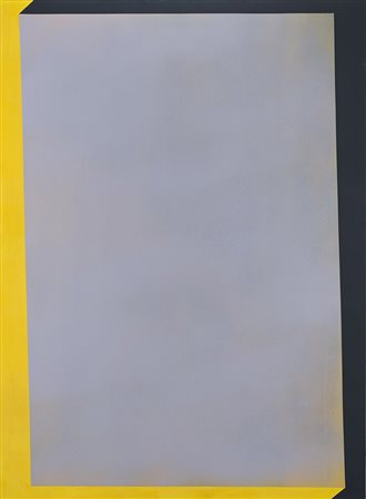 Carlo Battaglia (La Maddalena 1933 - 2005)&quot;Visionario&quot; 1968 olio e...