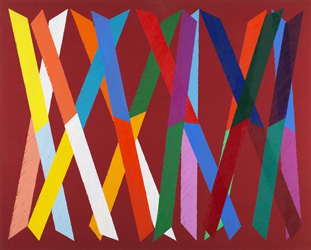 Piero Dorazio (Roma 1927 - Perugia 2005)&quot;Union&quot; 2000 olio su tela,...