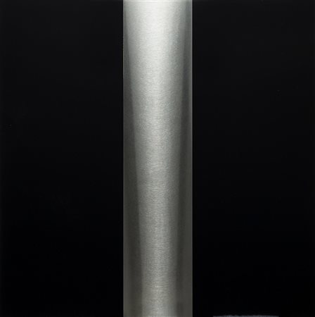 Getulio Alviani (Udine 1939 )&quot;LL II&quot; 1962 alluminio e formica, cm...