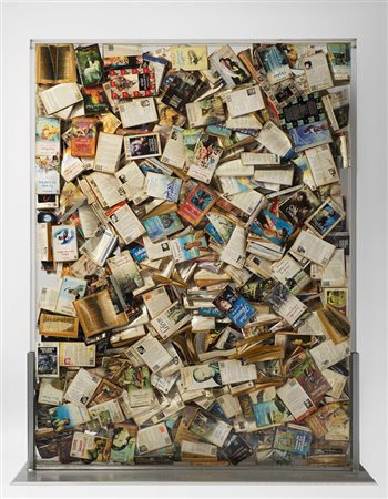 Arman (Nizza 1928 - New York 2005)&quot;J'ai lu 3x10 Puissance 8&quot; 1998...