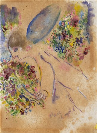 Marc Chagall (Vitebsk 1887 - Saint Paul De Vence 1985)&quot;Senza...