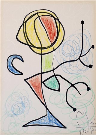 Joan Mir&ograve; (Barcellona 1893 - Palma Di Maiorca 1983)&quot;Senza...