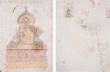 Guglielmo Calderini Perugia 1837 – Roma 1916 (A) MONUMENTO AI CADUTI DEL 20...