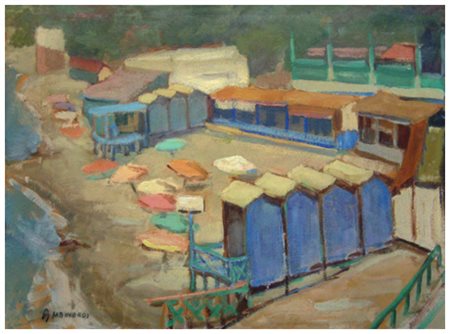 ALFREDO MAINARDI Castagneto Carducci 1911 – Livorno 2002 Bagni Italia,...