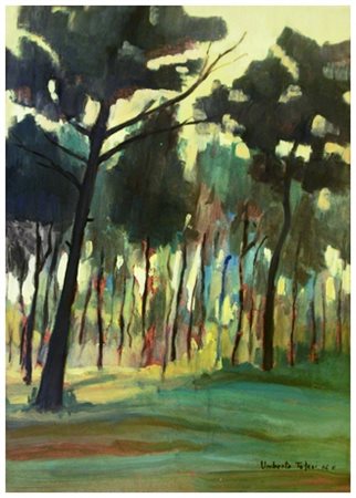 UMBERTO TOFANI Livorno 1928 Senza titolo 1964 Olio su faesite 48 x 34. Firma...