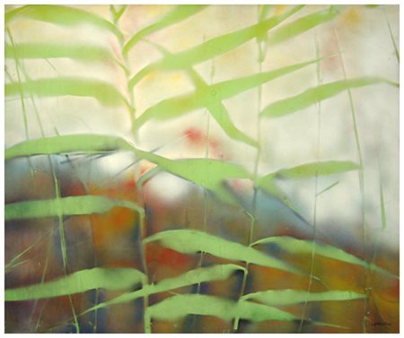 MARCELLO ANDREOZZI Prato 1927 – Prato 2014 Canneto a Ronchi 1979 Olio su tela...