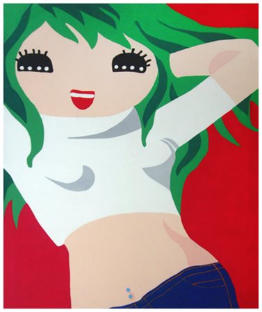 SALVATORE MAGAZZINI Pistoia 1955 Distributore Olio su tavola 20 x 30. Firma...