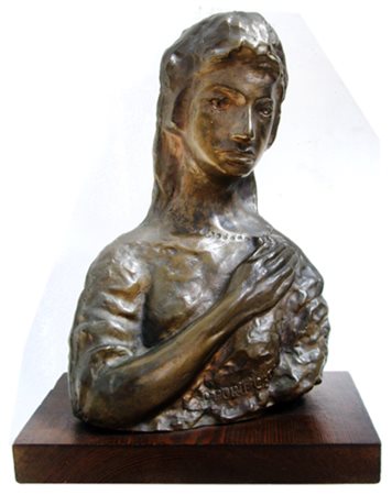 ANTONIO POSSENTI Lucca 1933 – Lucca 2016 Rifugio del marinaio Olio su embrice...