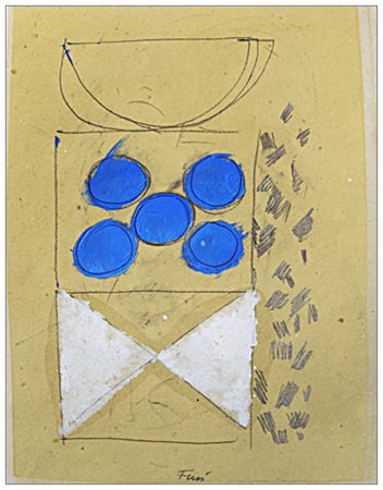 CAMILLO FRANCIA Casale Monferrato 1955 Composizione in rosso 2006 Olio su...