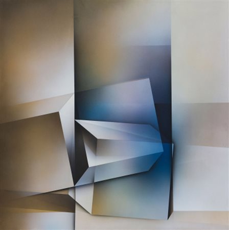 GUIDO ZANOLETTI 1933 Senza titolo, 1993 Nitroacrilico su tavola, cm. 70 x 70...