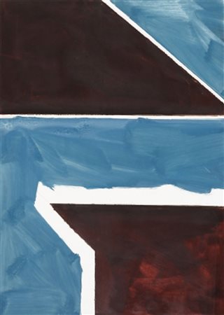 ULRICH ERBEN 1940 Senza titolo, 1978 Tecnica mista su cartoncino, cm. 86 x 61...