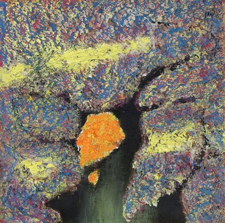 CARLO MATTIOLI 1911 – 1944 Aigues Mortes, 1979 Olio su tela, cm. 30 x 30...
