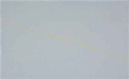 MARIO NIGRO 1917 – 1992 Concetto costruttivo elementare geometrico: linea...