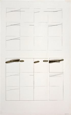 GIOVANNI CAMPUS 1929 Interrelazionale continuo, percorso, 1980 - 81 Matita e...