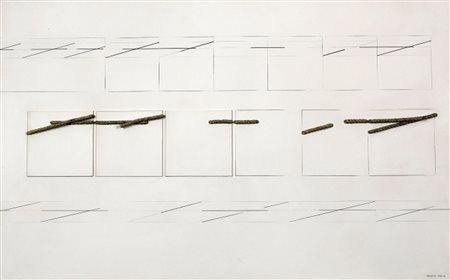 GIOVANNI CAMPUS 1929 Interrelazionale continuo, percorso, 1979 - 81 Matita e...