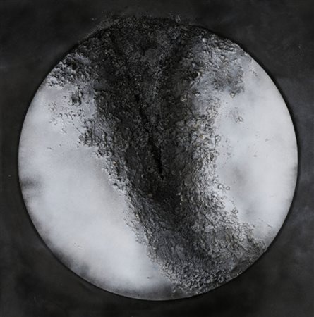 PAOLA ROMANO 1951 Senza titolo Tecnica mista su tavola, cm. 113 x 113 x 3...