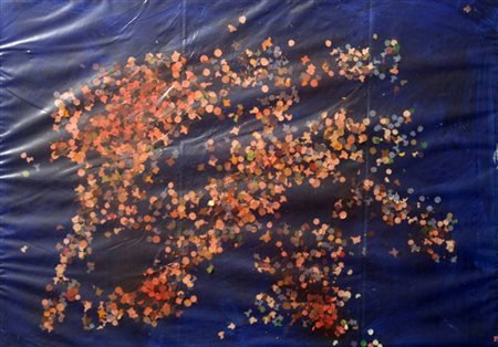 TANO FESTA 1938 – 1988 Coriandolo, 1984 Acrilico e coriandolo su tela, cm. 50...