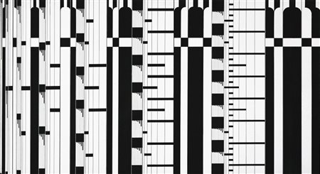 GIOVANNI PIZZO 1934 Sign Gestalt n. 0060, 1963 Morgan’s paint e china su...