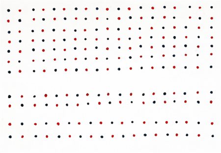 FRANCO BEMPORAD 1926 – 1989 209 punti, 1980 Olio su tela, cm. 70 x 100...