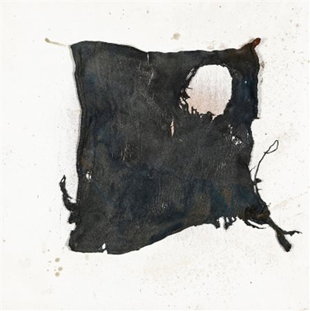 DANIEL SPOERRI 1930 Senza titolo, 1977 Pittura su straccio applicato su...