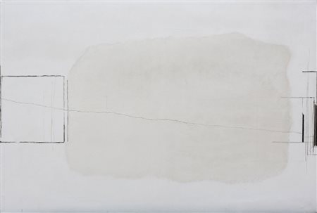 MARCO GASTINI 1938 Lo spazio che porta la pittura, 1978 Tecnica mista su...