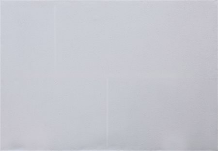 GIANFRANCO ZAPPETTINI 1939 Luce bianca su due linee verticali, 1973 Acrilico...