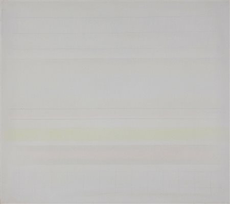 RICCARDO GUARNERI 1933 3 strisce con riquadri, 1973 Tecnica mista su tela,...