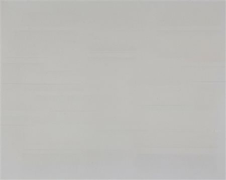 RICCARDO GUARNERI 1933 Ritmi/luce orizzontali, 1975 Tecnica mista su tela,...