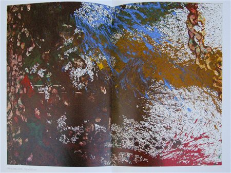 ERMANN NITSCH OLIO SU TELA 150X200 Autentica dell’artista su foto