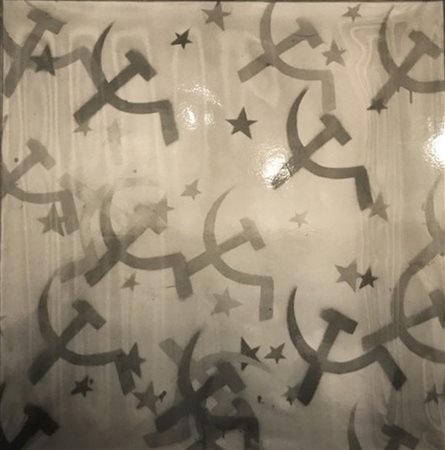 FRANCO ANGELI "Elettorale" 100X100 1970