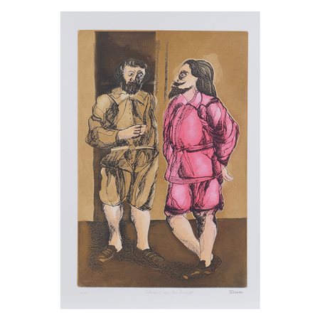 Autori vari Italia XX Sec. 35x50 cm. dodici acquaforti tratte dai promessi...