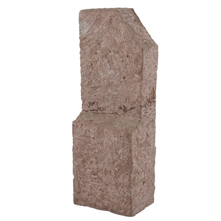 Lorenzo Guerrini Milano 1914 - Roma 2002 42x14x10 cm. "Figura rosa", scultura...