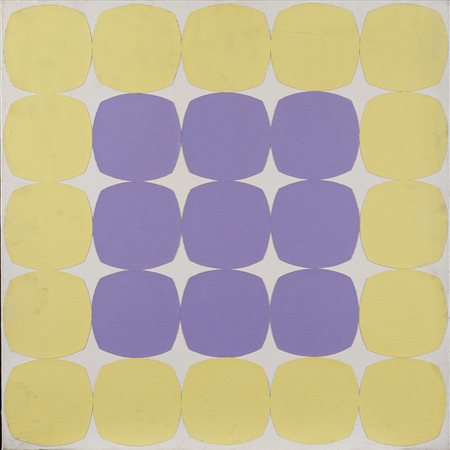 A. Corbellini Italia, XX Sec. 60x60 cm. "Senza titolo", tecnica mista su...