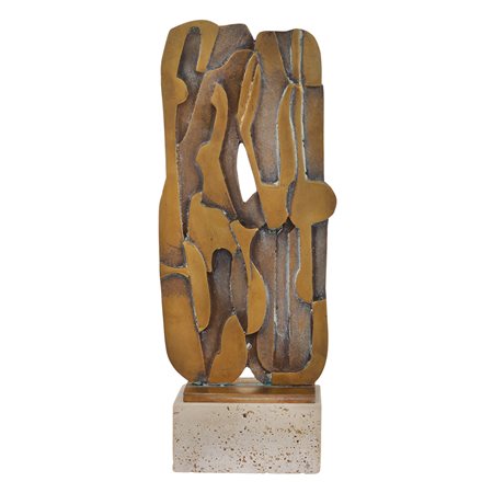 Pietro Consagra Mazara del Vallo 1920 - Milano 2005 26,5x12,5x5,3 cm. "Senza...