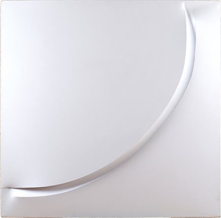 Giuseppe Amadio Todi 1944 100x100 cm. "Grolio", tela estroflessa, 2016,...