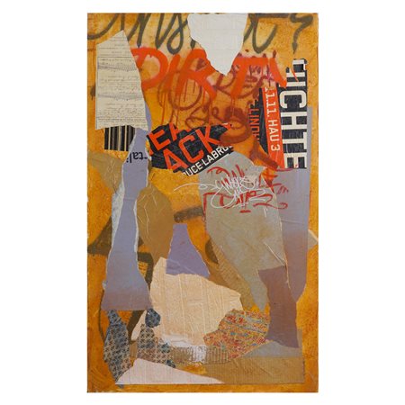 Francesco Pogliaghi 1979 60x100 cm. "Whole car", tecnica mista su tela, 2007,...