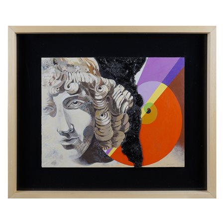 Laura Migotto Roma 1956 42x32 cm. "Oniriche dimensioni", anno 2012, tecnica...