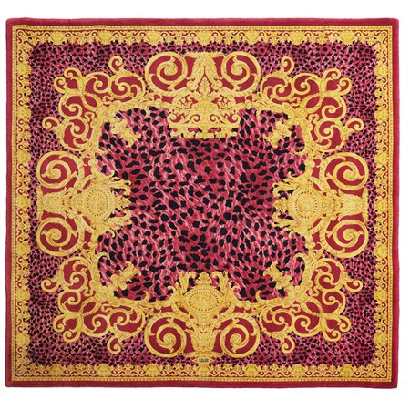 Gianni Versace Home Anni '90 240x240 cm. tappeto collezione Versace Wild...