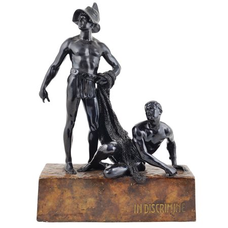 Goldscheider - B. Haniroff Francia, periodo Art Nouveau 66x49x17,5 cm....