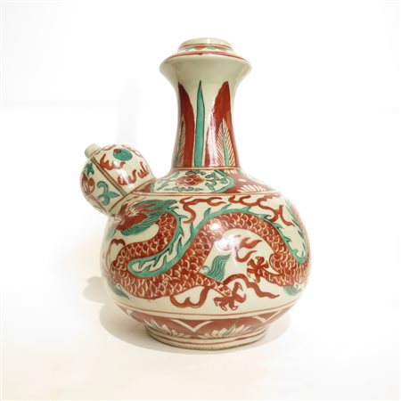 VASO-KENDI, Vaso kendi in porcellana Cina XVII/XVIII sec. cm 22x18