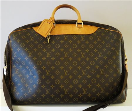 VUITTON, Louis Vuitton, borsone modell “Keepall” realizzato in pelle epi...