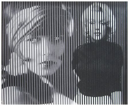 MALIPIERO (Piero Maffessoli) Brescia 1934 Osmosi Marilyn – Louise Brooks 2010...